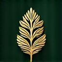 Eco-Friendly Salon Certification logo, green leaf design.